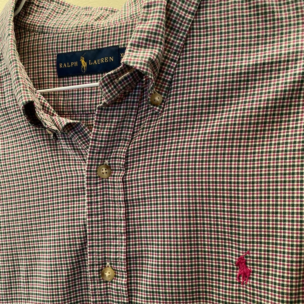 Ralph Lauren Button-Down Polo - XL